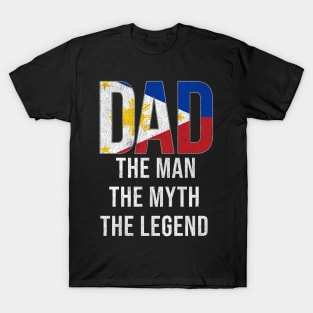 Qatarian Dad The Man The Myth The Legend - Gift for Qatarian Dad With Roots From Qatarian T-Shirt